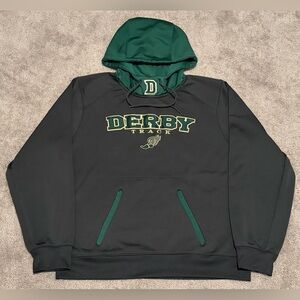 X-Grain Men’s Derby Track And Field Athletic Performance Hoodie Size Medium